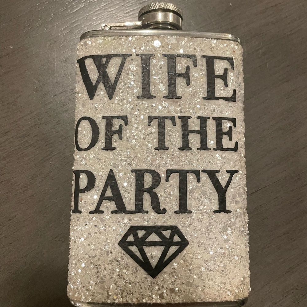 Wife of the party flask